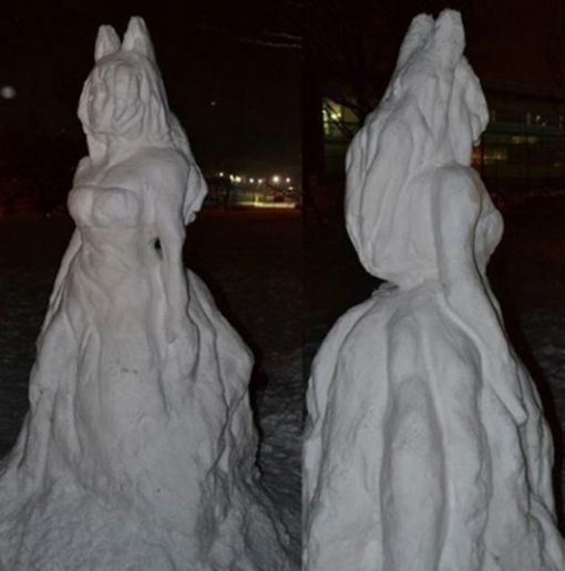 흔한 카이스트 눈사람/출처:온라인커뮤니티