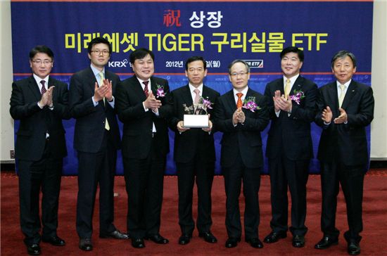 [포토]미래에셋자산운용, TIGER구리실물ETF 상장
