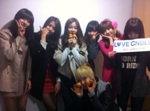 주니엘, AOA와 씨엔블루 콘서트 관람 인증샷 "최고였어요"