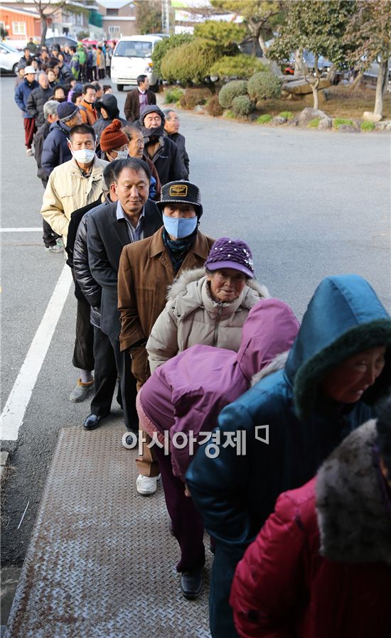 [포토]유권자들의 대선 투표 열기  가득~