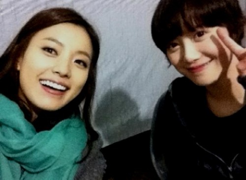 2년 전 한효주 구혜선, 변함없는 미모..'절친 인증'