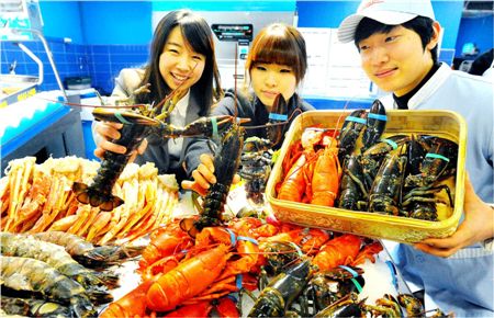 홈플러스, 반값 랍스터 판매