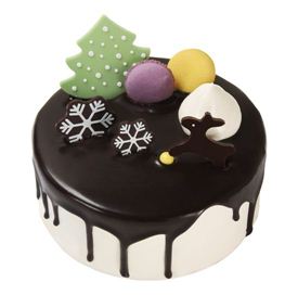 크라운베이커리, 직접 만드는 케이크...'아트 케이크 크리스마스' 출시 