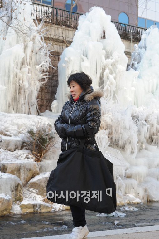 [포토]영하 14도의 서울 