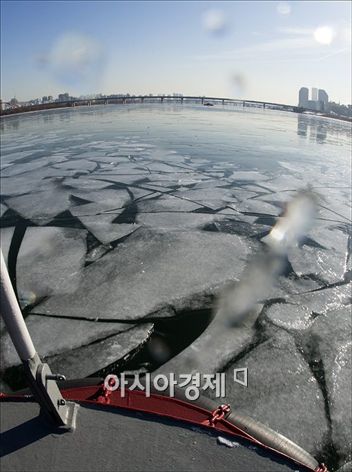 [포토]얼어붙은 한강