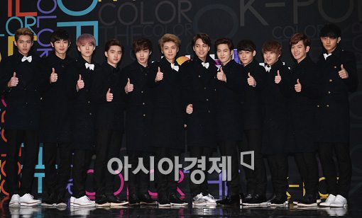 [포토]올블랙의 EXO