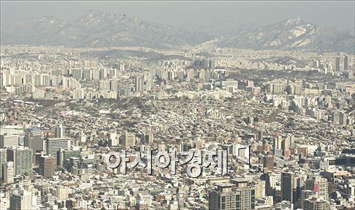 [포토]하얀눈으로 덮힌 서울