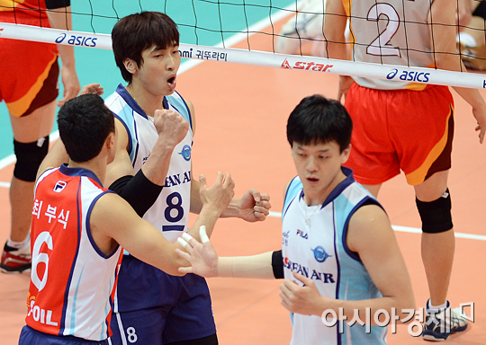 [포토] 주먹 불끈 김학민