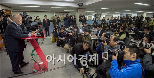 [포토]인수위를 지켜보는 시선들