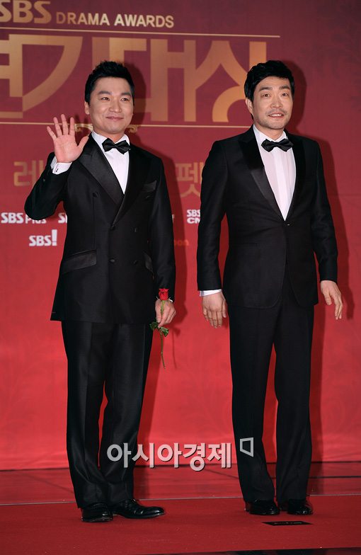 [포토]조재윤-손현주, '추적자' 팀도 왔어요!