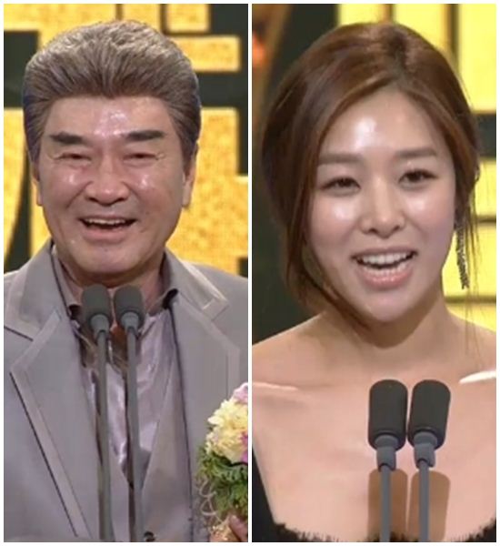 [SBS연기대상]장신영 특별연기상 수상 "첫 연기상, 자만하지 않겠다"