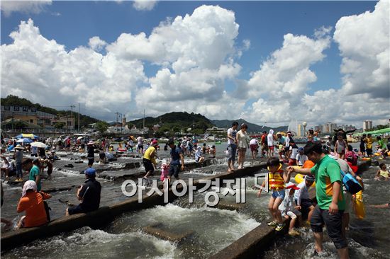 정남진 장흥 물 축제 “대한민국 문화관광축제”선정