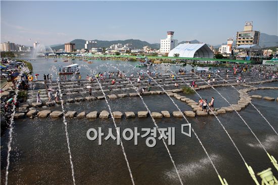 정남진 장흥 물 축제 “대한민국 문화관광축제”선정