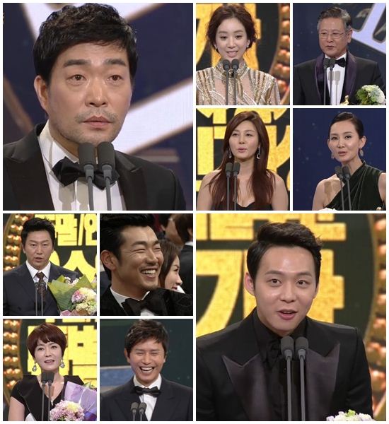 손현주, SBS연기대상 대상..'신품' 14관왕(종합)