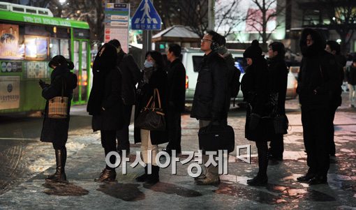 [포토]"내일 출근은 어떻게 하지?"