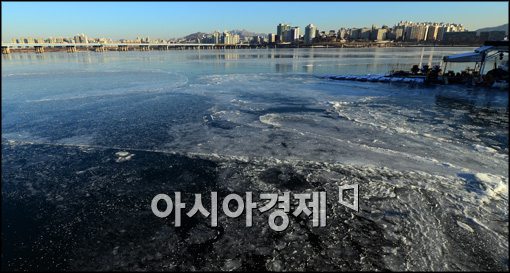 [포토]얼어붙은 한강