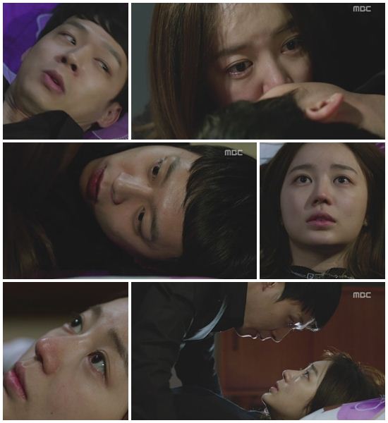 박유천·윤은혜, 달달한 이불 속 키스··안방극장 핑크빛