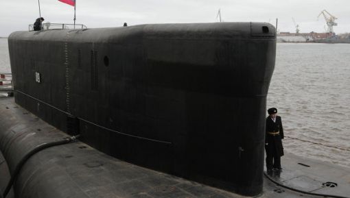 러시아의 4세대 핵잠수함 보레이급 1번함 유리돌고루키함