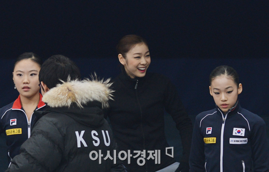 [포토] 김연아 '오랜만에 나서는 국내대회!'