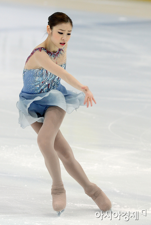 [포토] 쇼트 프로그램 연기하는 김연아