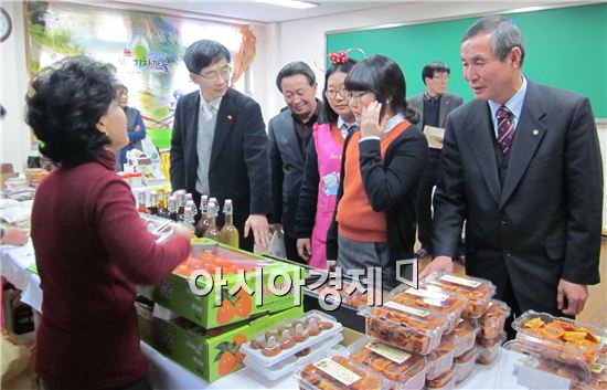 곡성 친환경 농산물, 여고생 입맛에도‘최고’