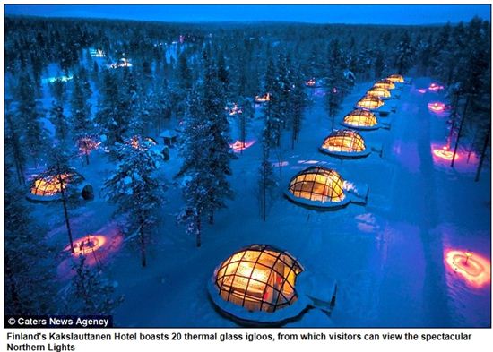 엘사 '겨울 왕국' 실사, 스웨덴 '얼음 호텔'…객실에 사우나까지?