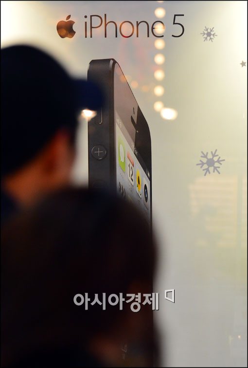 [포토]아이폰5, 판매량 기대이하