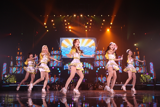 [포토]카라 '우리가 바로 일본 대세!'