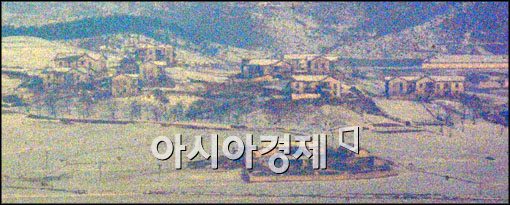 [포토]조용한 북한 마을