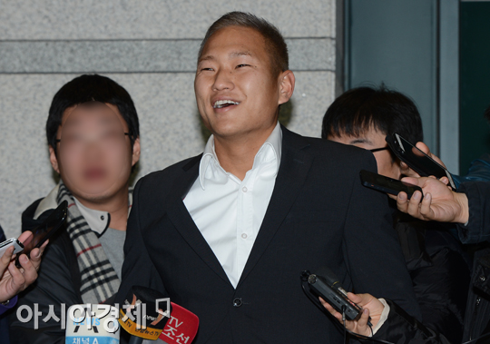 [포토] 정대세 '여유 넘치는 웃음'