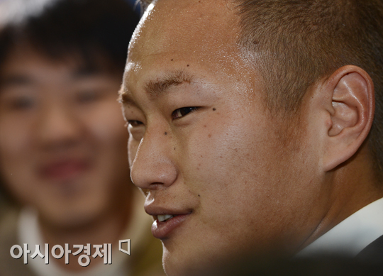 [포토] 예비 K리거 정대세의 미소