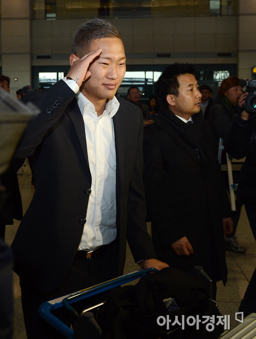 [포토] 정대세 'K리그 팬들 향한 첫 인사'