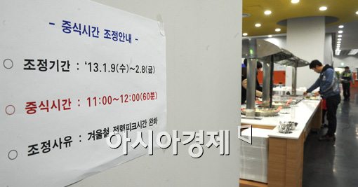 [포토]전력피크시간 완화를 위해 