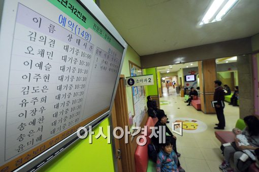 [포토]"감기 치료 받으러 왔어요"