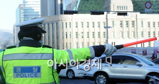 [포토]정전이 되면 신호등도 꺼져요 