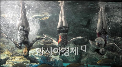 [포토]63씨월드에서 펼쳐진 수중 뮤지컬