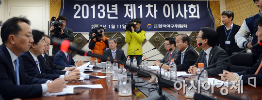 [포토] 10구단 주체 결정하는 2013년 KBO 제1차 이사회