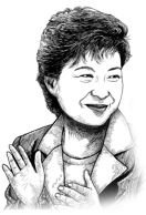 보기 힘든 朴 당선인 