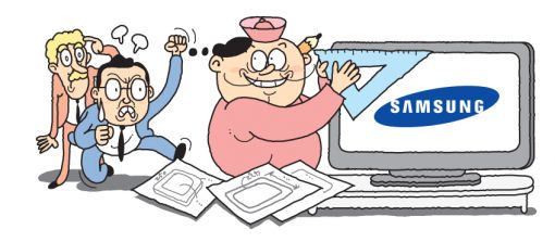 CES 나타난 왕서방, 이젠 대놓고 '삼성 베끼기'