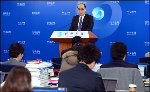 [포토]김준일 한국은행 부총재, '2013년 경제전망은...'