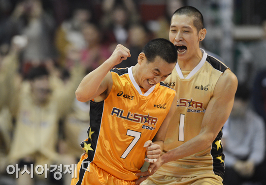 [포토] 여오현 '득점의 맛'
