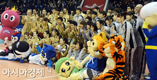 [포토] 우리는 프로배구 올스타!
