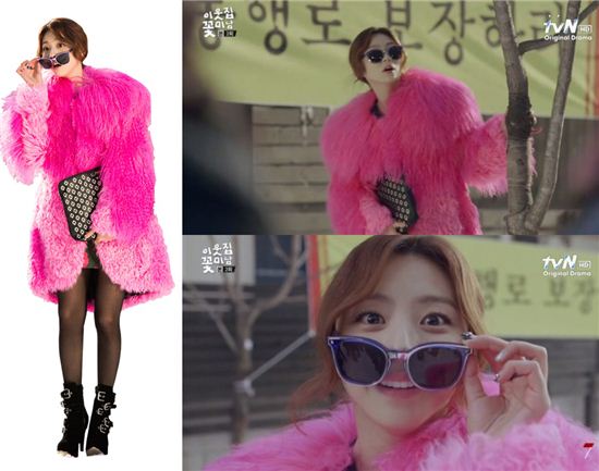 '이웃집 꽃미남' 박수진, 화려한 차도녀 패션 유행예감