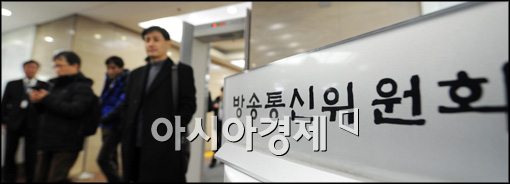 [포토]한산한 방통위