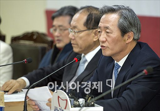 [포토]정몽준, "대선 공약 다 지킬필요 없다"