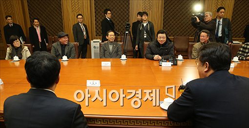 [포토]"대통령 취임식, 사전답사 왔습니다"