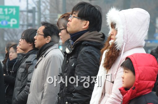 [포토]한동안 따뜻했는데...