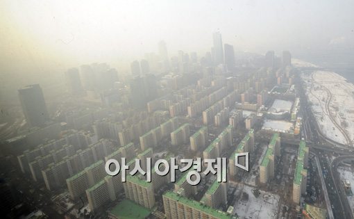 [포토]미세먼지는 사라졌지만 안개는 여전히 