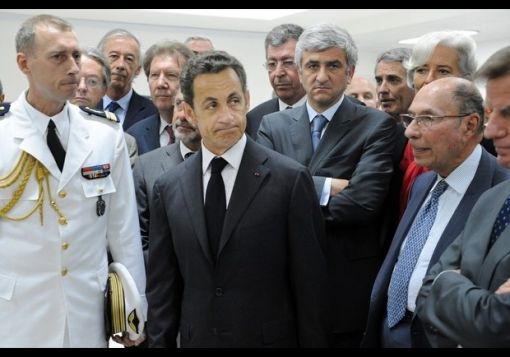 사르코지 프랑스 전 대통령(왼쪽)과 세르지 다소 CEO