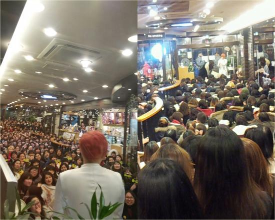 문희준, 팬미팅 개최..수많은 팬들 운집에 '감격'